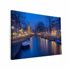 Foto op canvas - Amsterdam